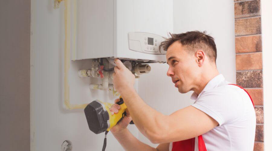Local water heater installation in Staunton, IL